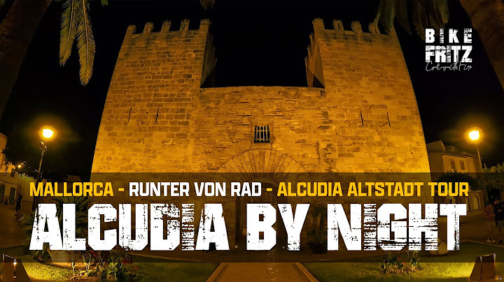 Vorschaubild: Alcúdia by Night in 4K 🌙 | Magischer Altstadt Spaziergang auf Mallorca Full Night Walk